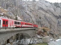 215 Schöllenenschlucht an der Teufelsbrücke