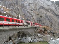 216 Schöllenenschlucht an der Teufelsbrücke