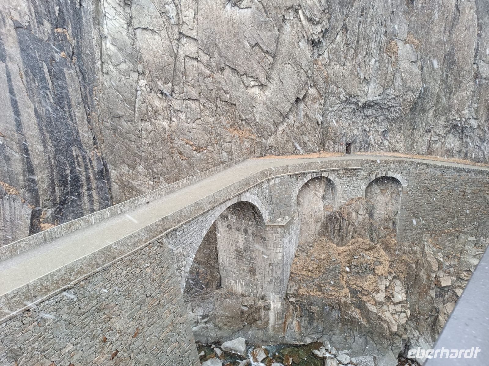 216.2 Schöllenenschlucht an der Teufelsbrücke