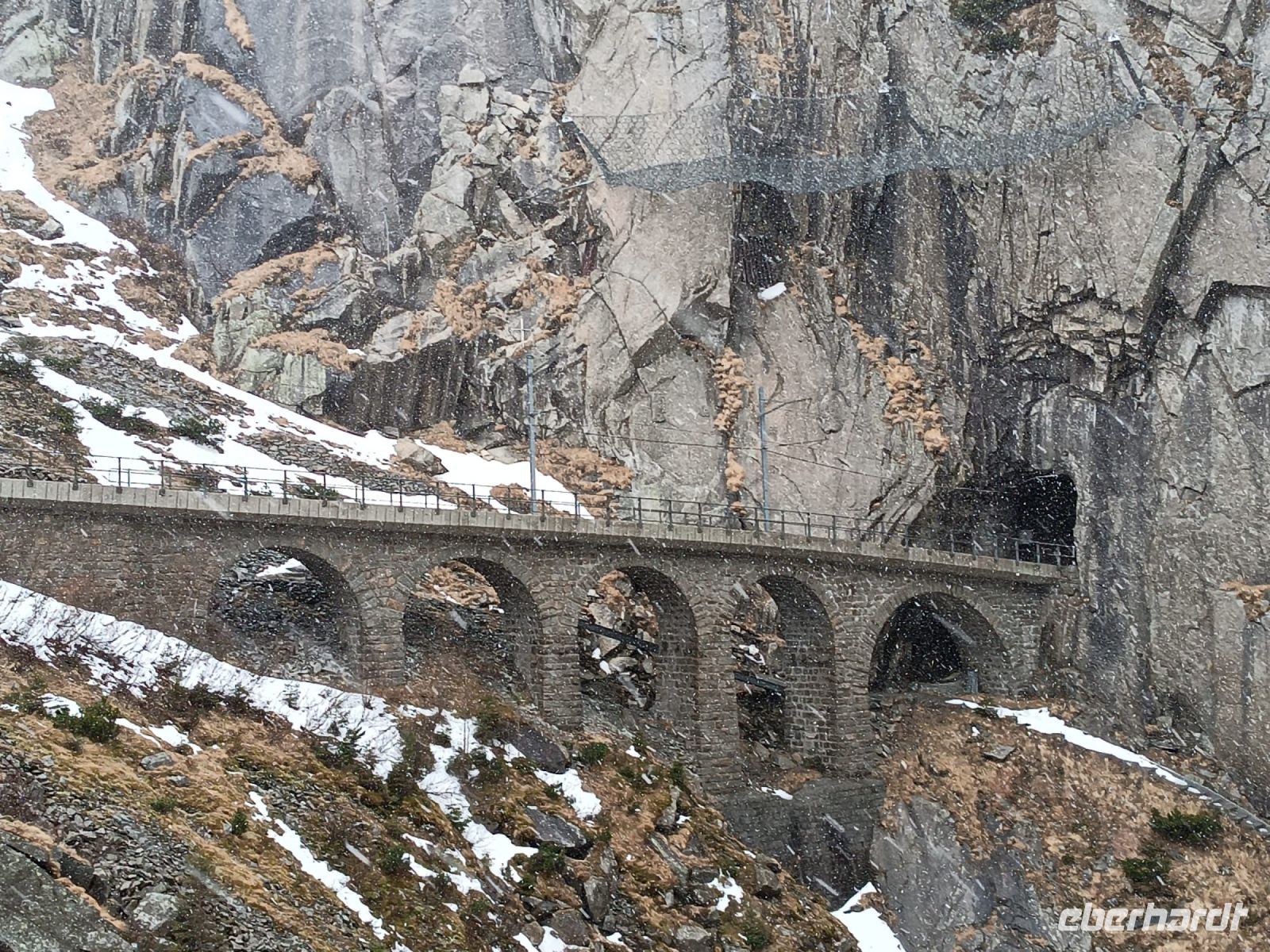 216.5 Schöllenenschlucht an der Teufelsbrücke