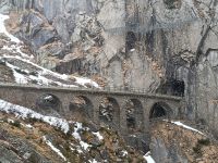 216.5 Schöllenenschlucht an der Teufelsbrücke