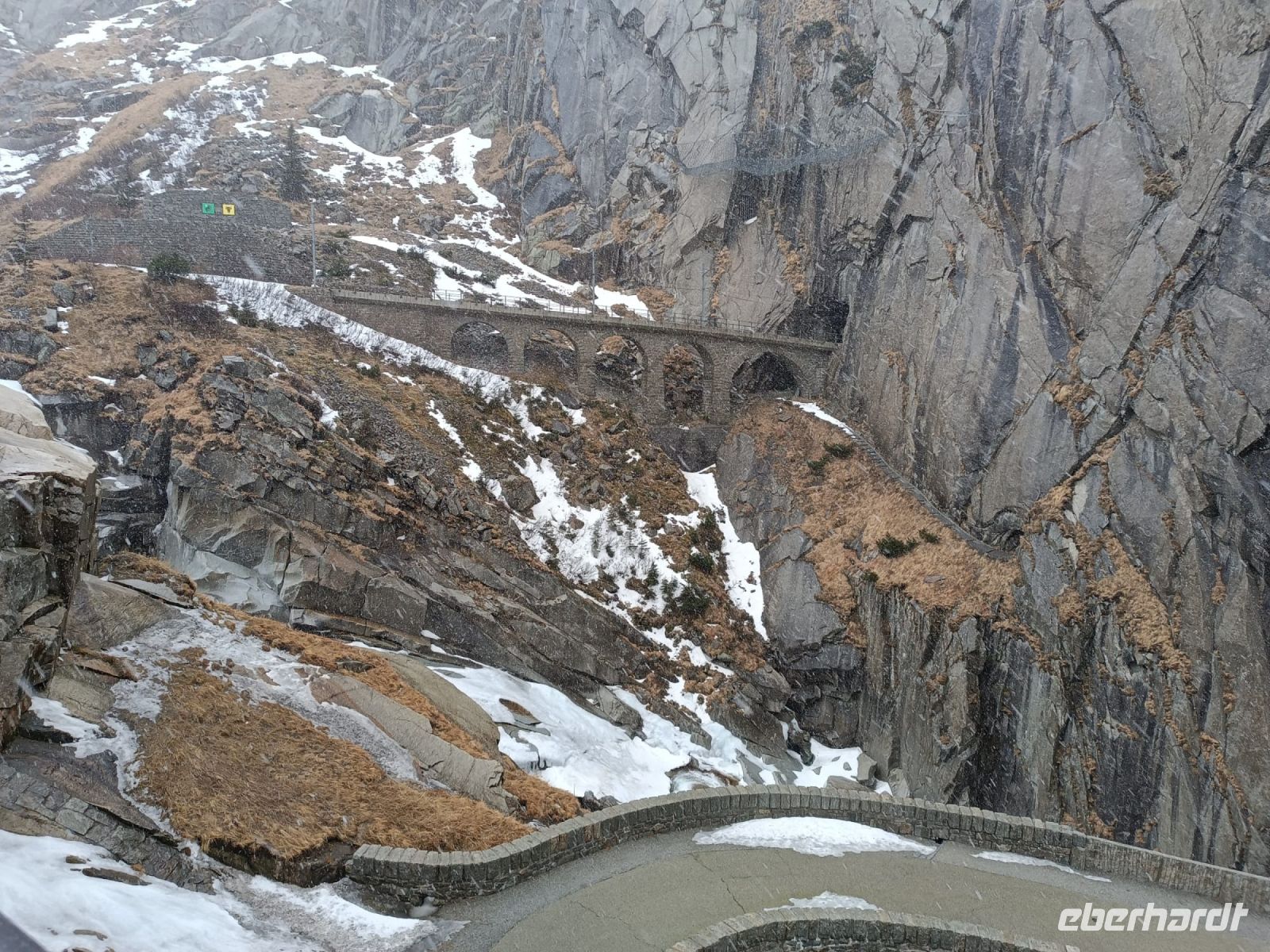 216.6Schöllenenschlucht an der Teufelsbrücke