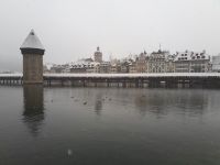 220 Luzern bei Schneeregen