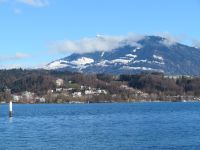 269 Die Rigi im Sonnenschein am Nachmittag