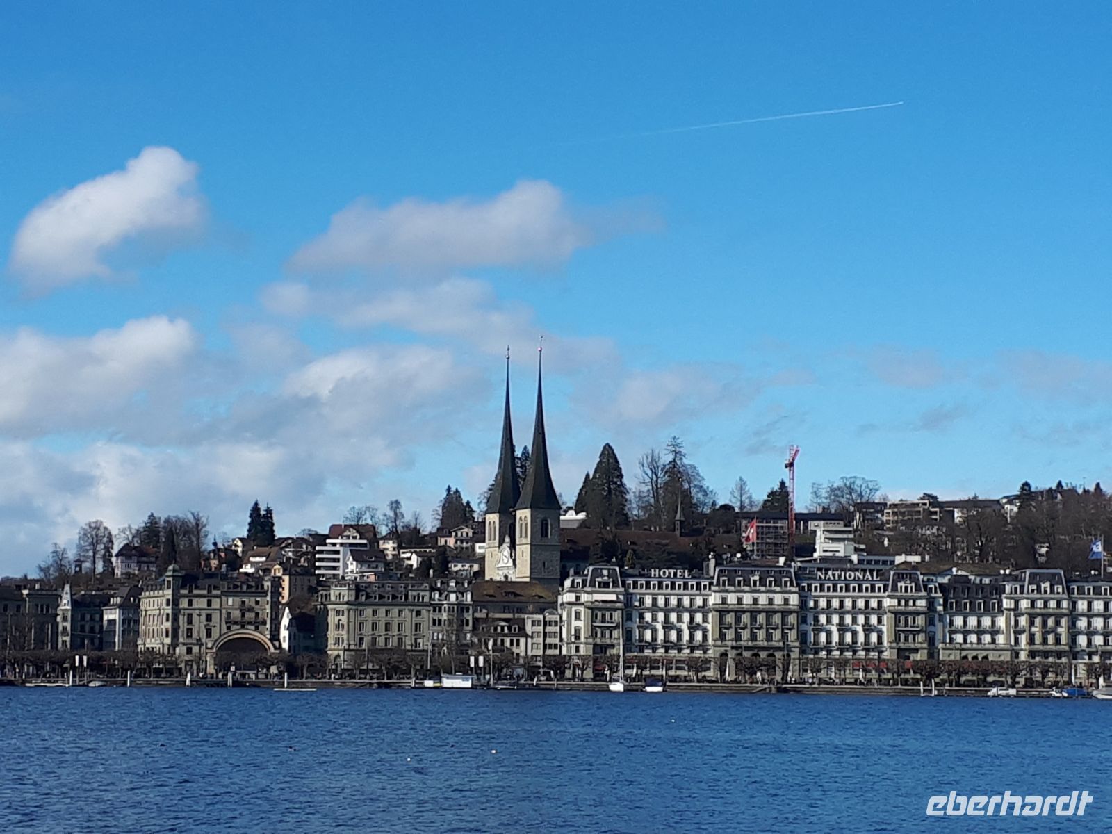 272 Luzern im Sonnenschein am Nachmittag