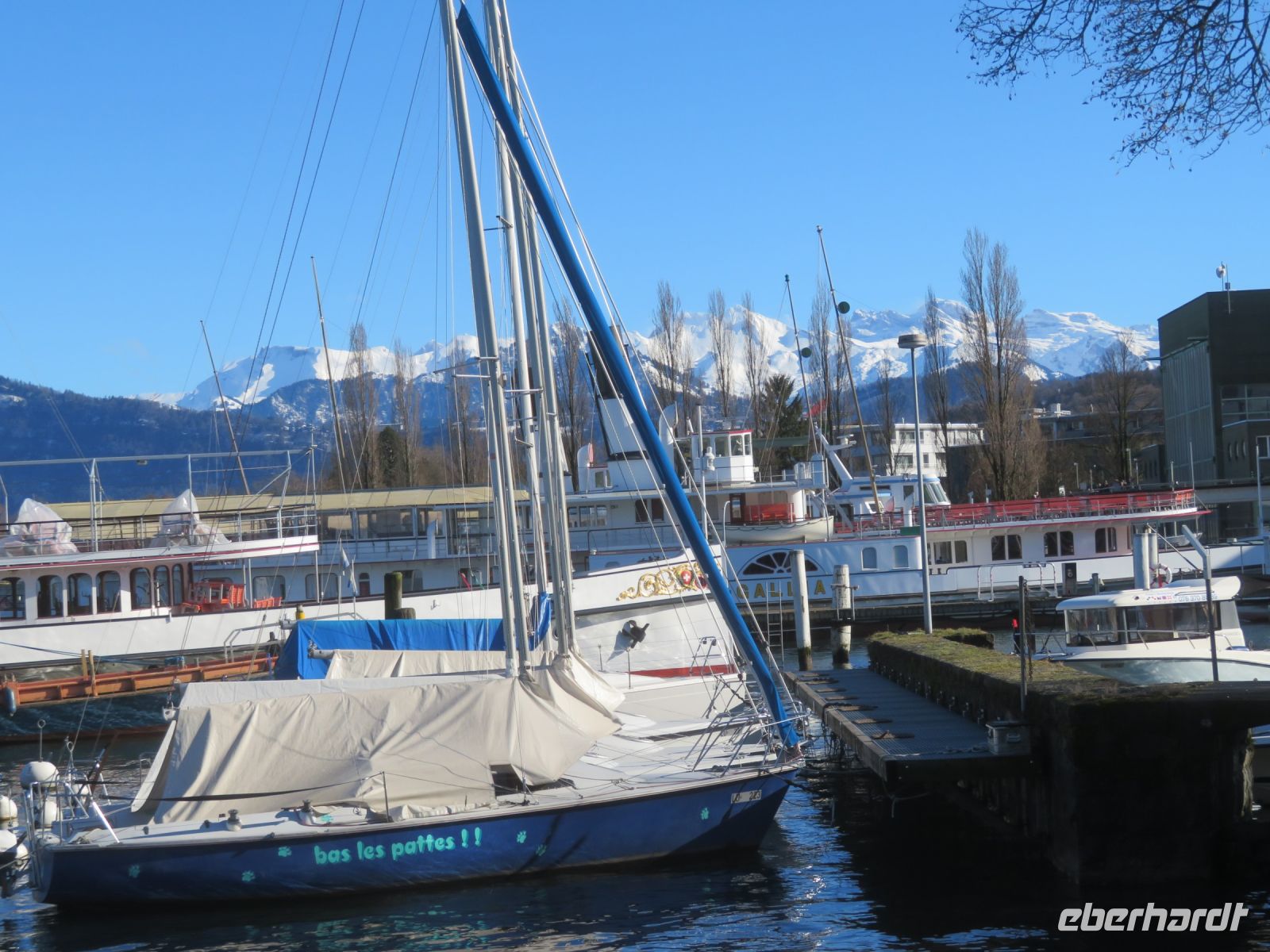 273 Luzern im Sonnenschein am Nachmittag