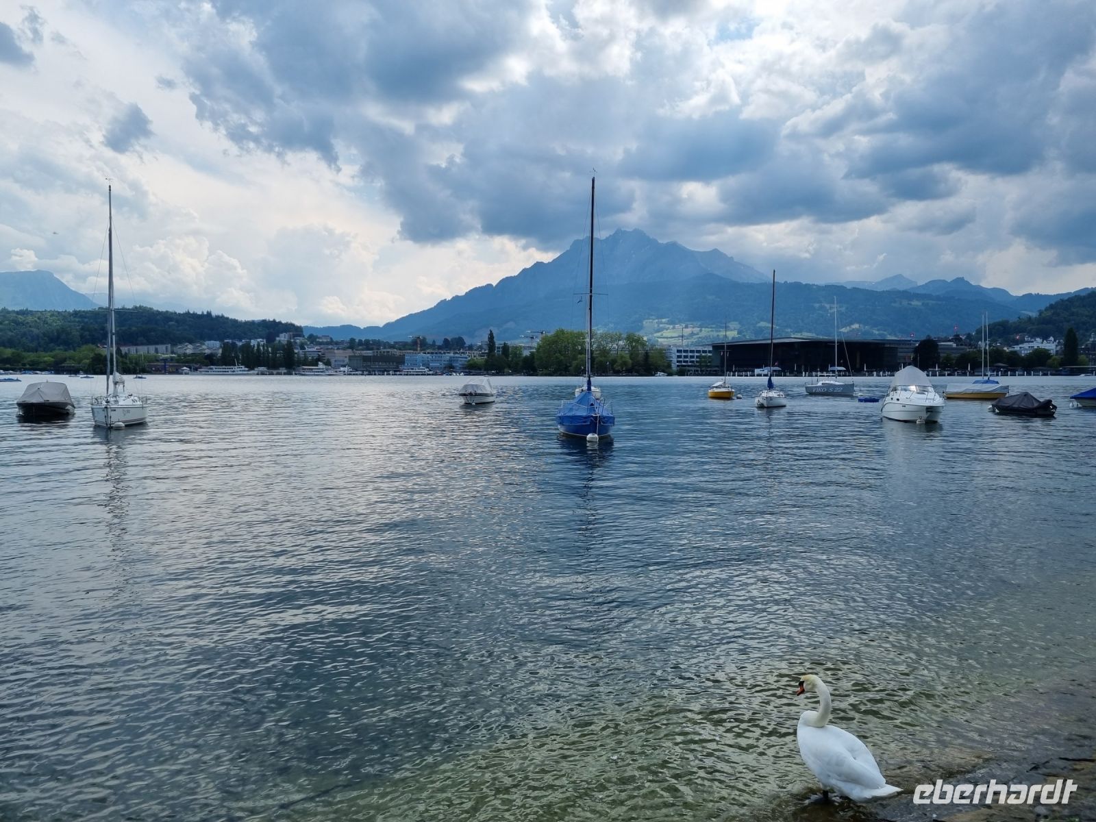 Vierwaldstättersee mit Blick zum Pilatus
