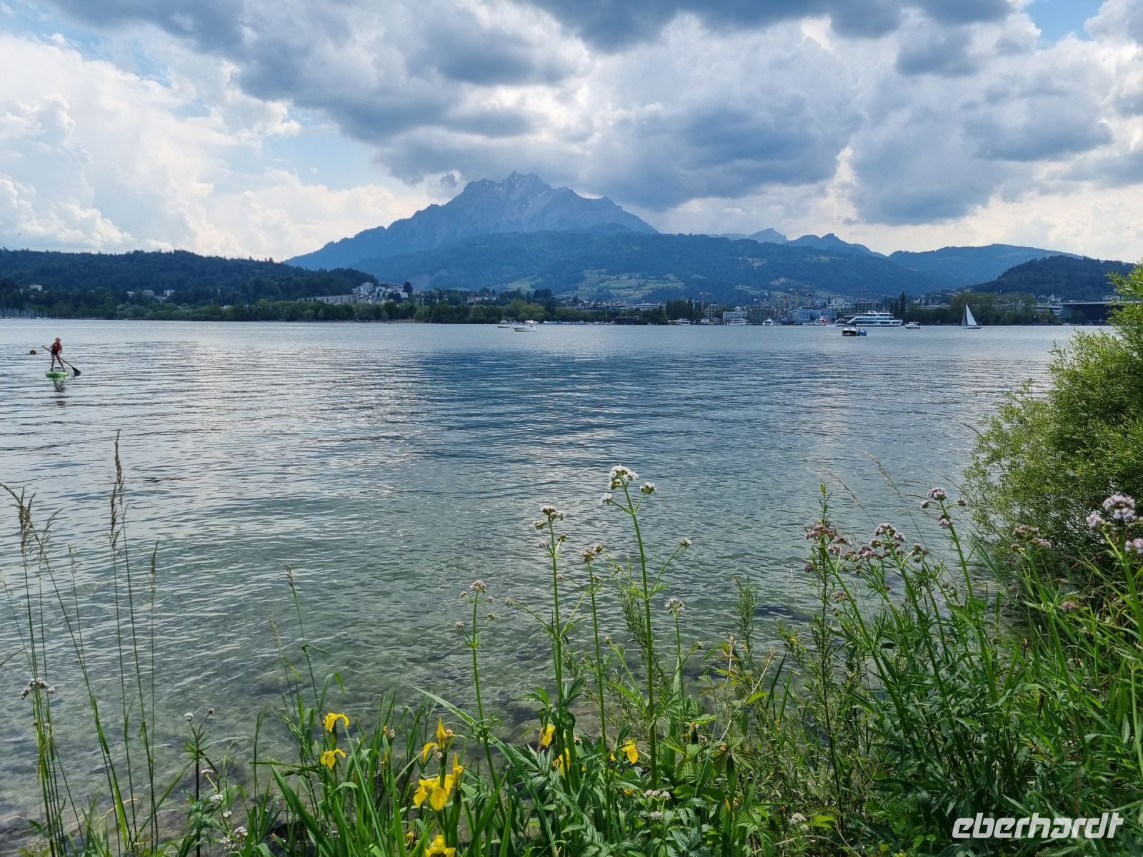 Vierwaldstättersee mit Blick zum Pilatus