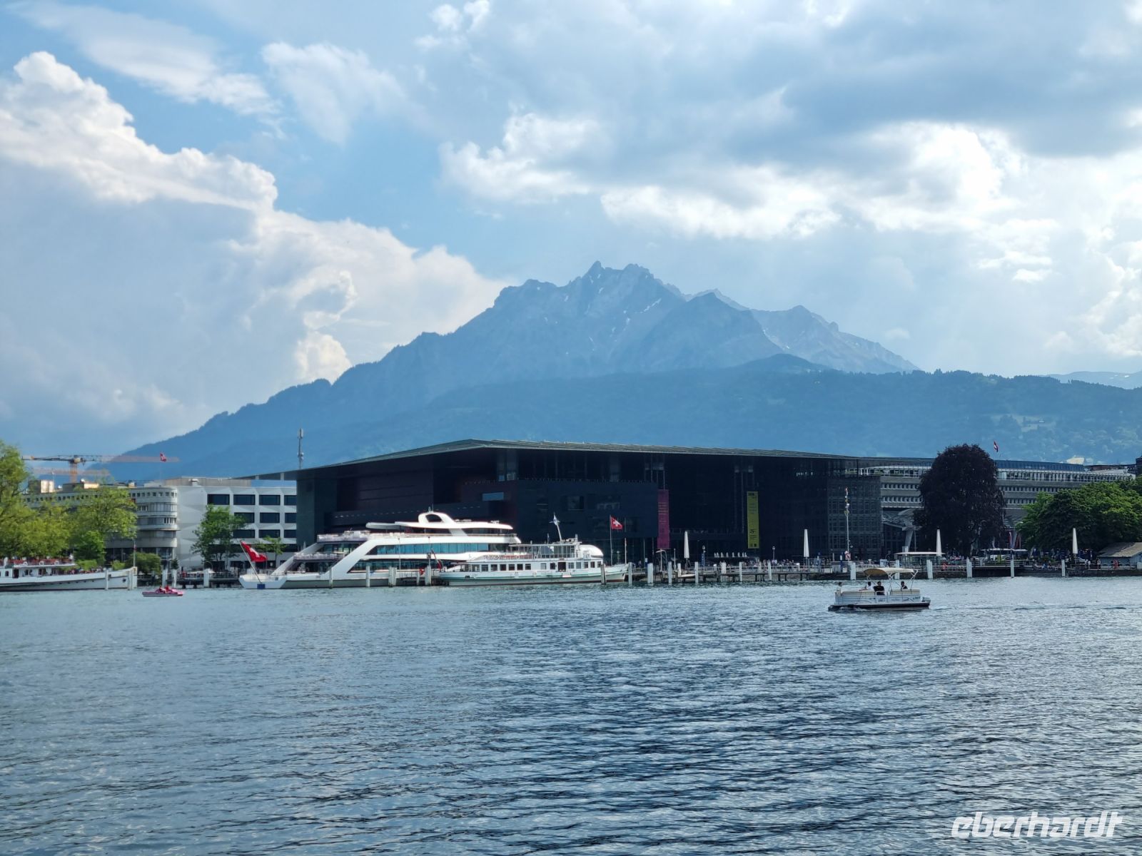 Vierwaldstättersee mit Blick zum Pilatus
