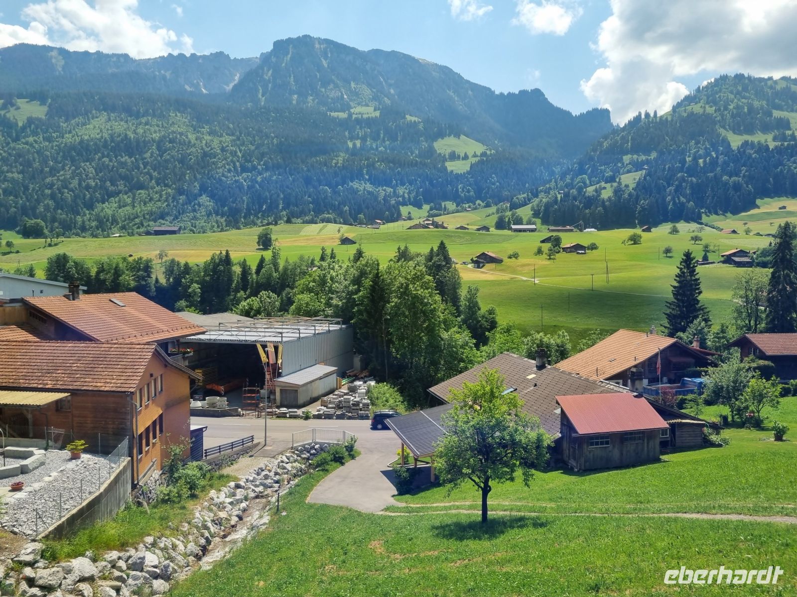 Zugfahrt von Spiez nach Zweisimmen - Simmental