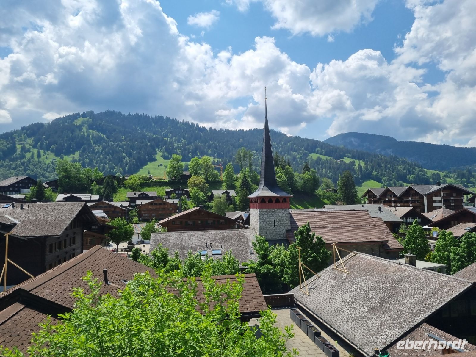 Fahrt mit dem GoldenPass Panoramic von Zweisimmen nach Montreux... - Gstaad