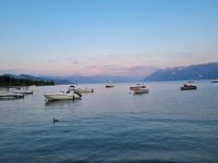 Lausanne - Abendstimmung am Genfer See