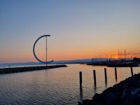 Lausanne - Sonnenuntergang am Genfer See