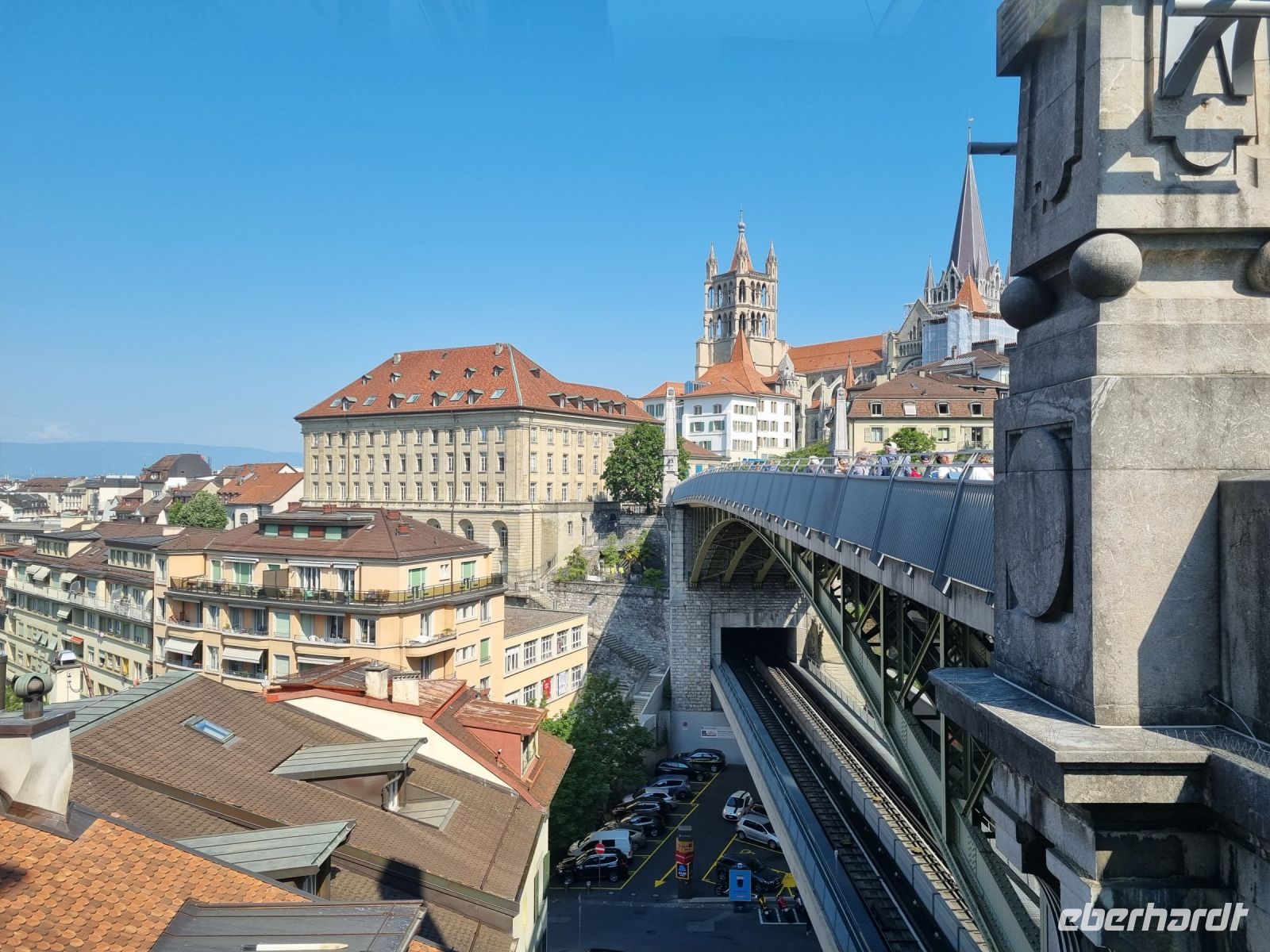 Lausanne - Bessières-Brücke 
