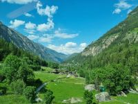 Zugfahrt von Visp nach Zermatt - Mattertal 