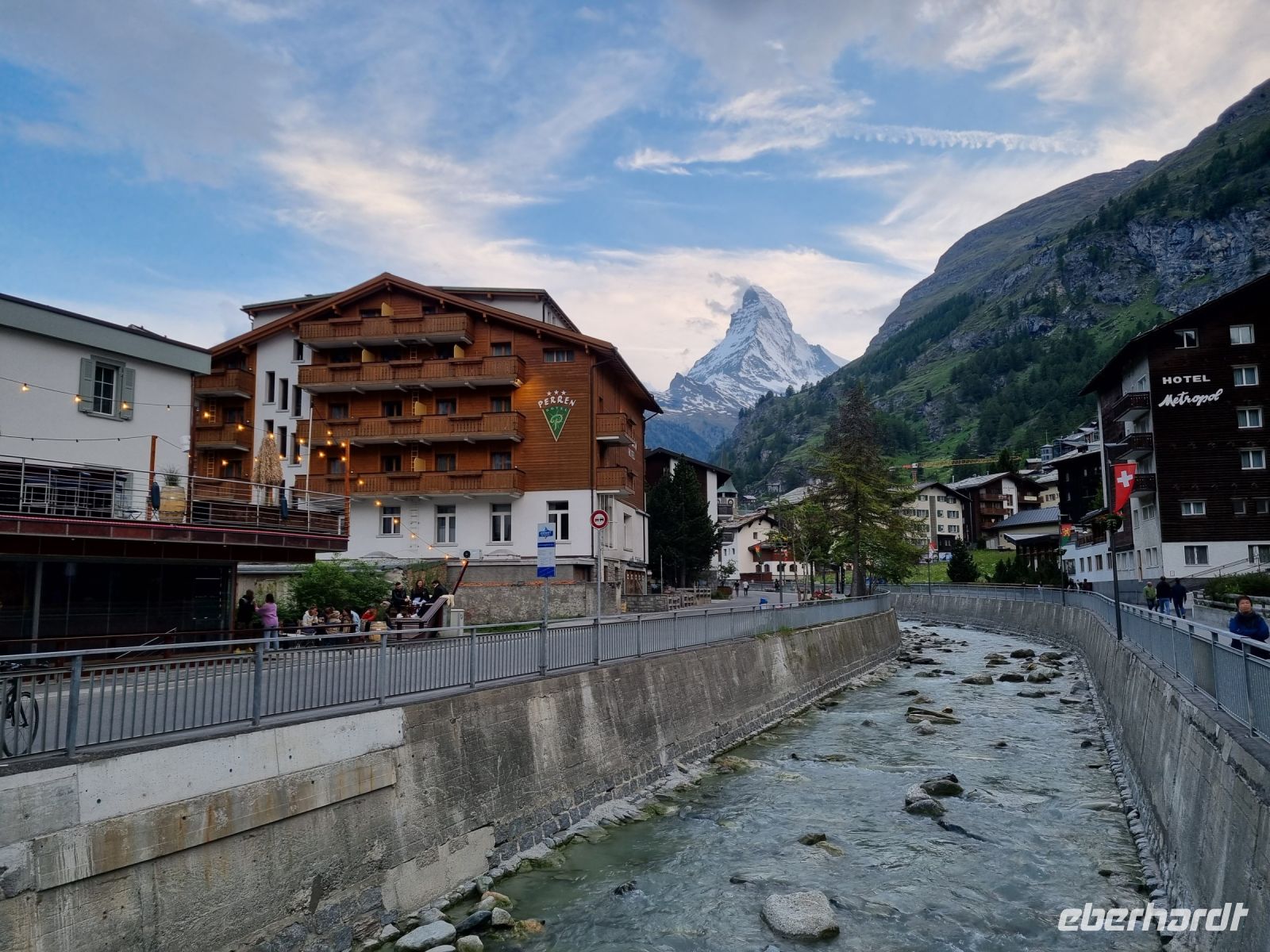Zermatt - Blick zum Matterhorn 