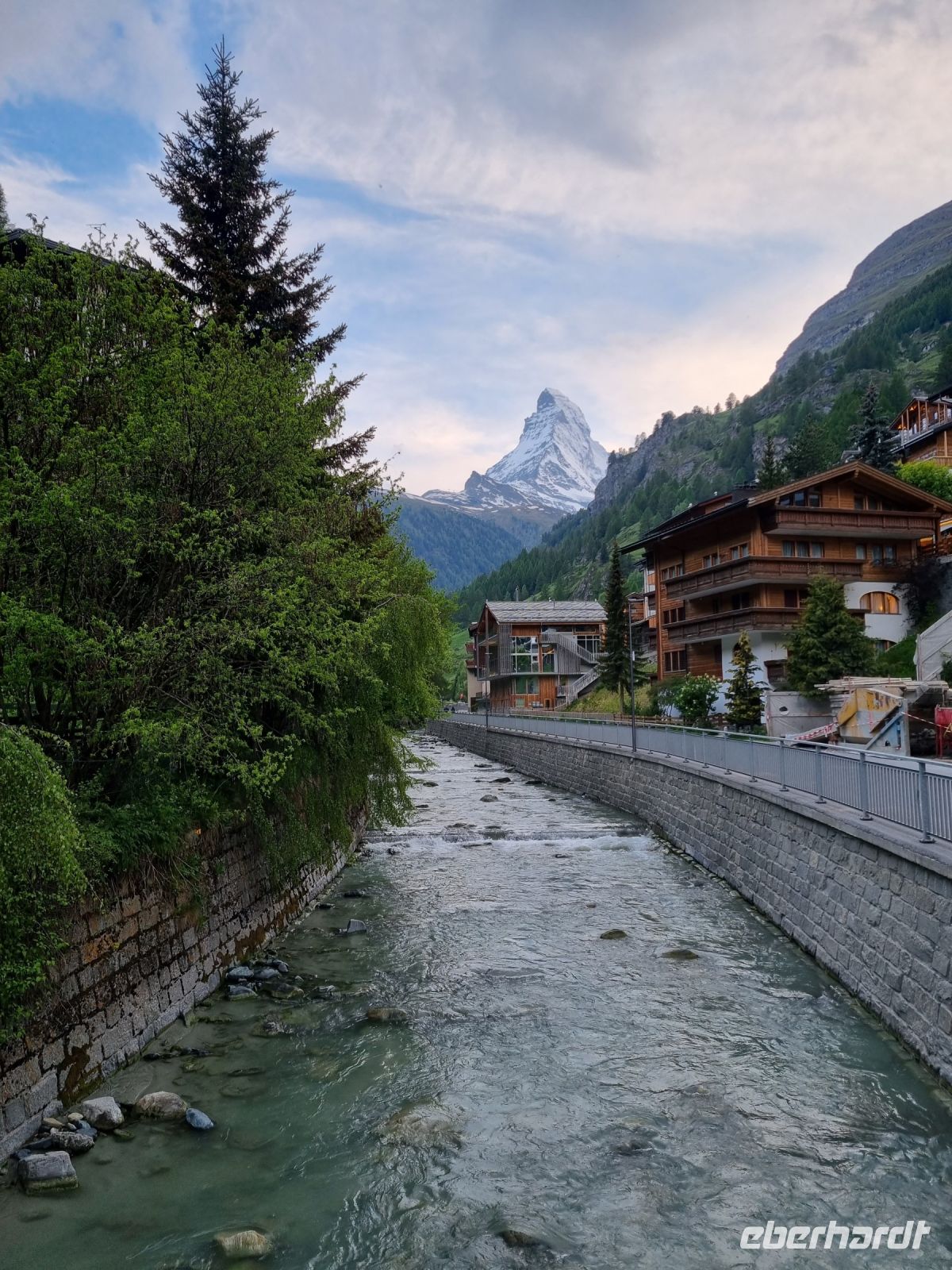 Zermatt - Blick zum Matterhorn 