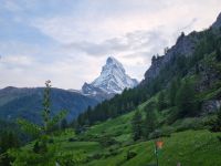 Zermatt - Blick zum Matterhorn 