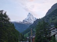 Zermatt - Blick zum Matterhorn 