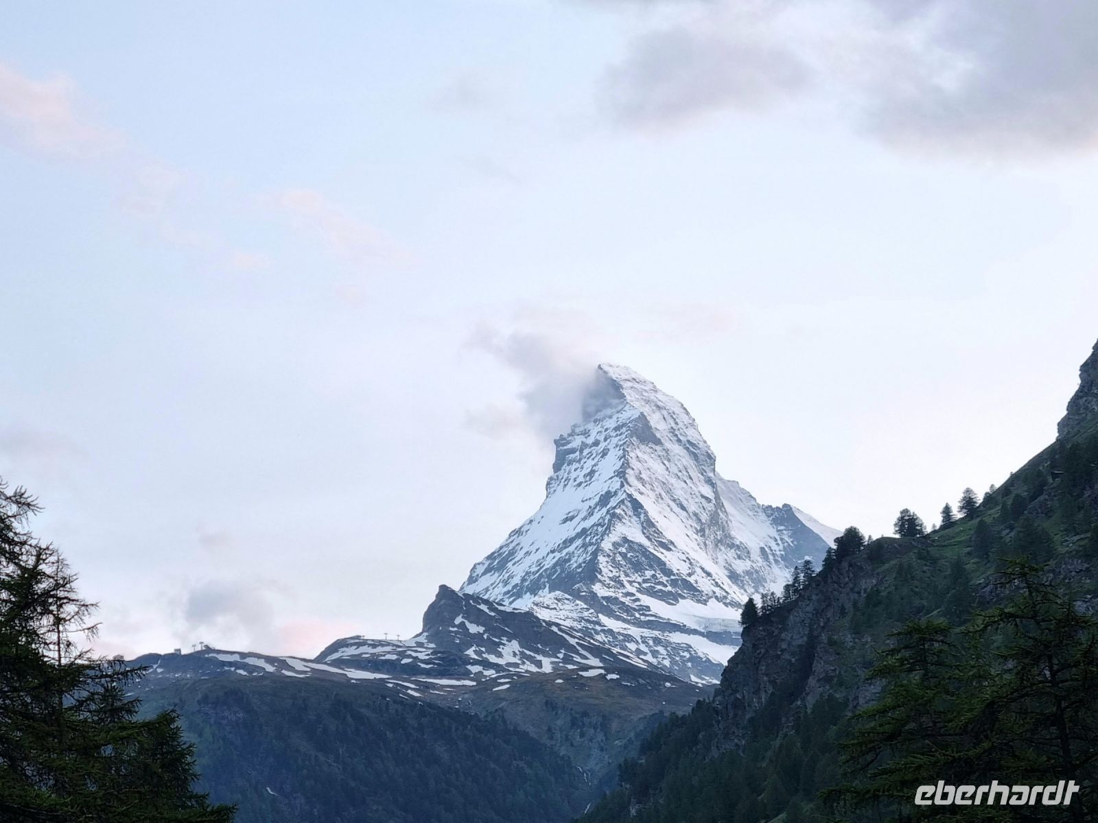 Zermatt - Blick zum Matterhorn 