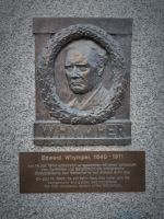 Zermatt - Edward-Whymper-Gedenktafel 