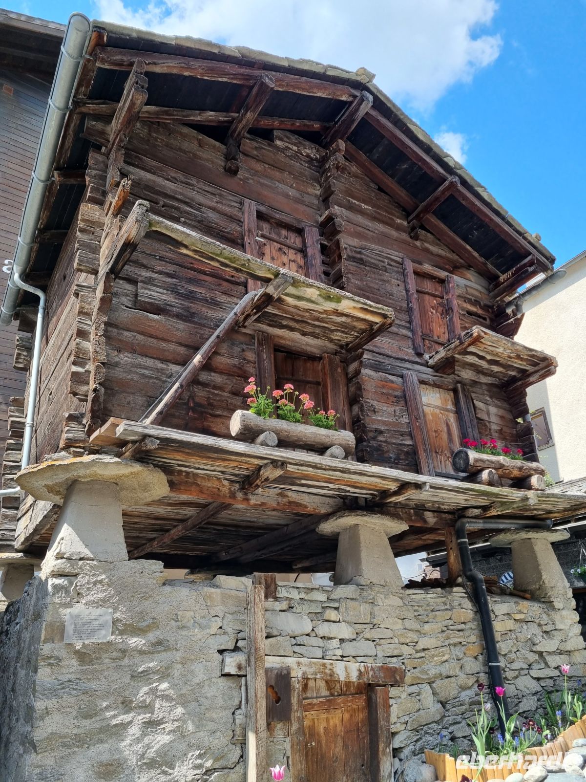 Zermatt - Oberwalliser Stadel bzw. Speicher