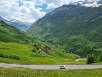 Fahrt mit dem Glacier-Express - von Andermatt hinauf zum Oberalppass...