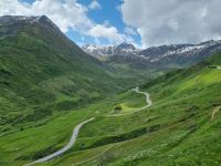 Fahrt mit dem Glacier-Express - vom Oberalppass nach Disentis...
