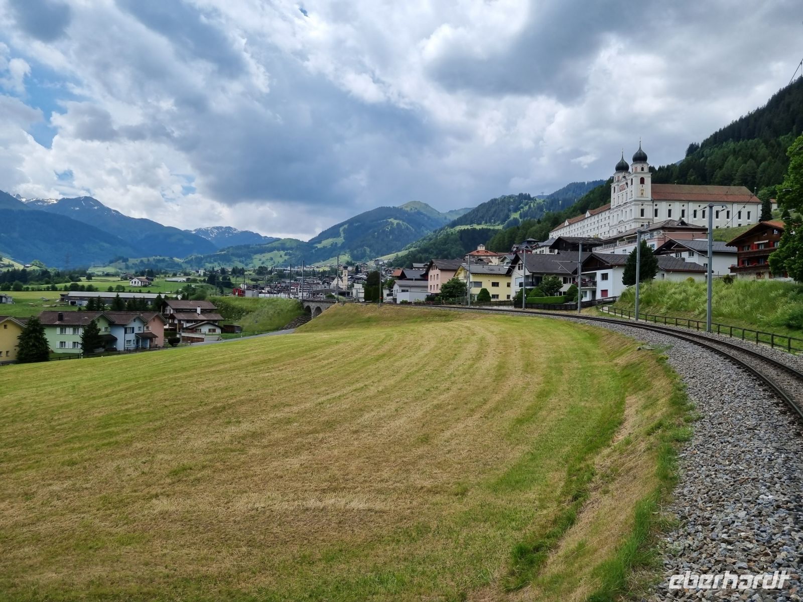 Fahrt mit dem Glacier-Express - Disentis 