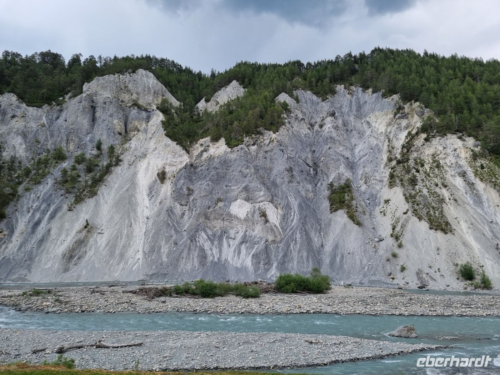 Fahrt mit dem Glacier-Express - Rheinschlucht