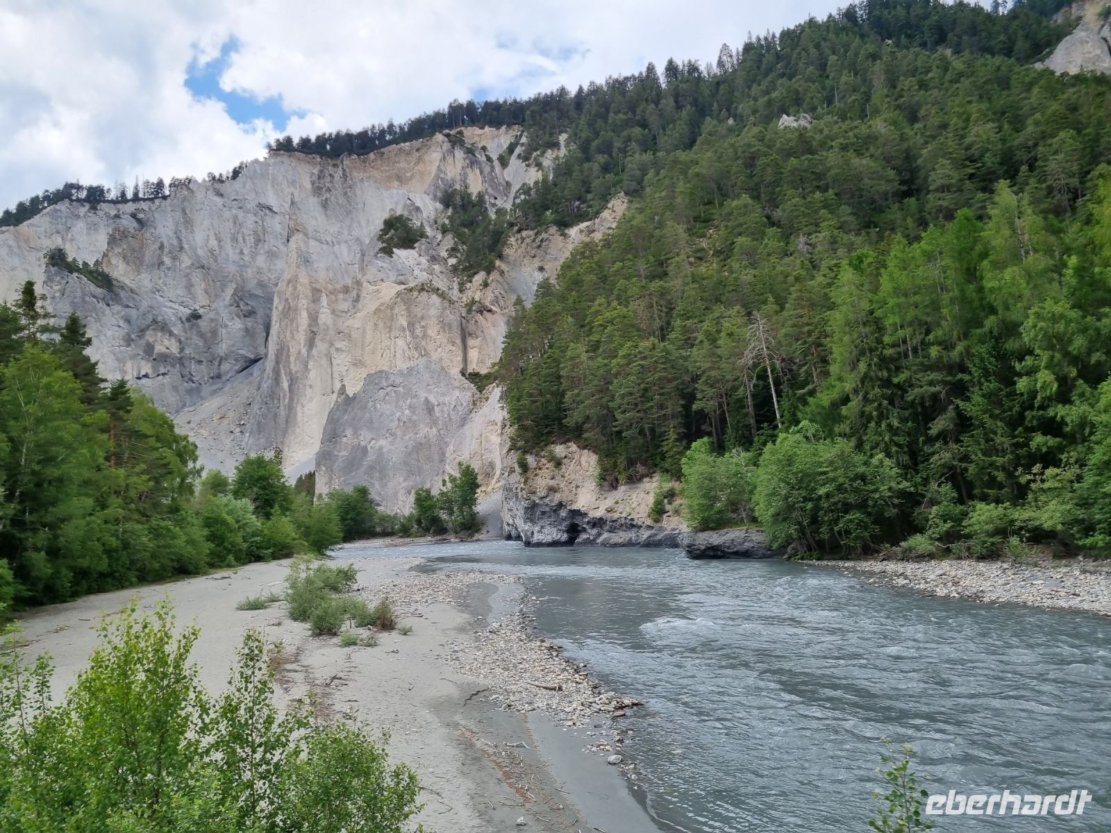 Fahrt mit dem Glacier-Express - Rheinschlucht