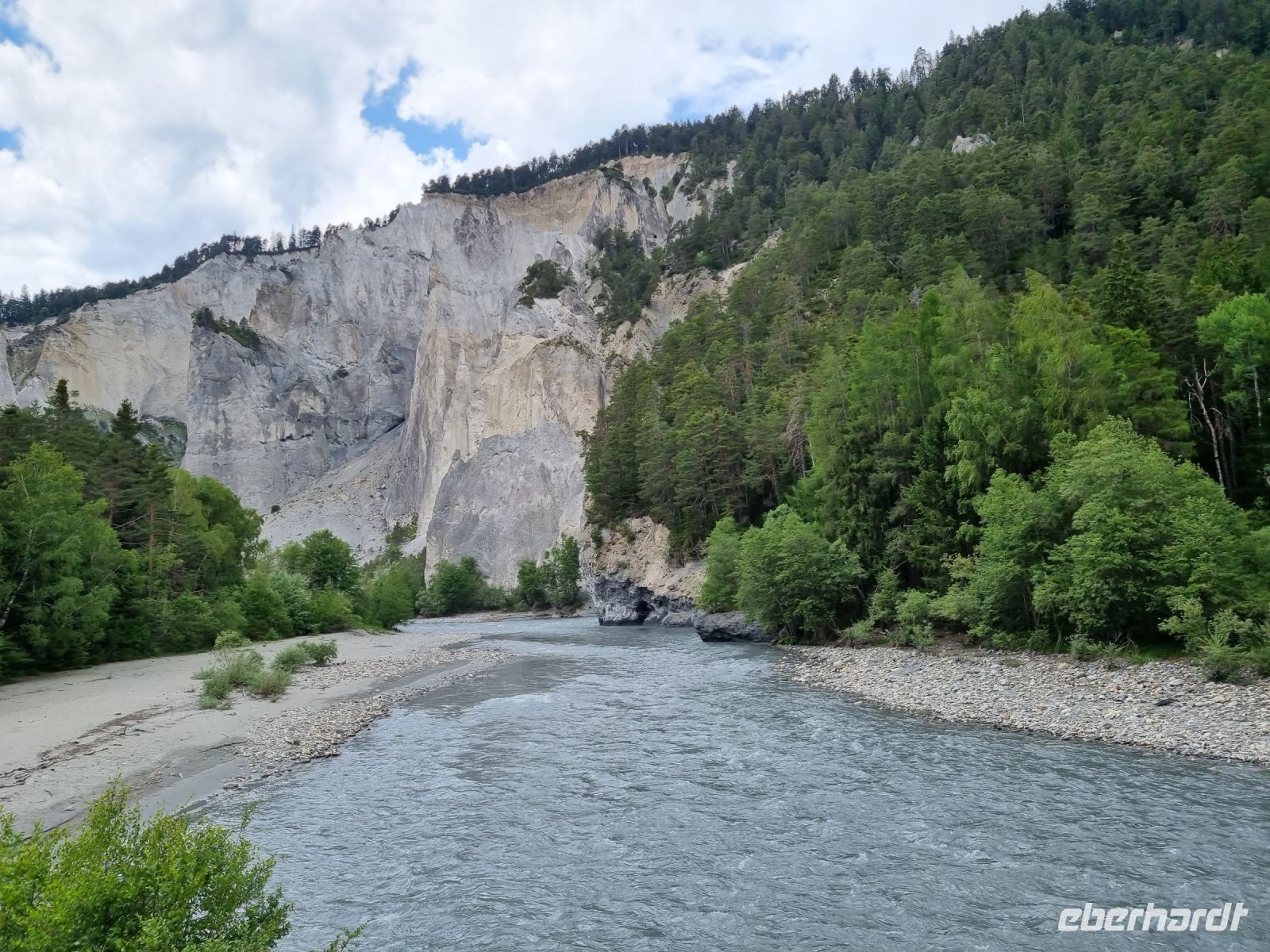 Fahrt mit dem Glacier-Express - Rheinschlucht
