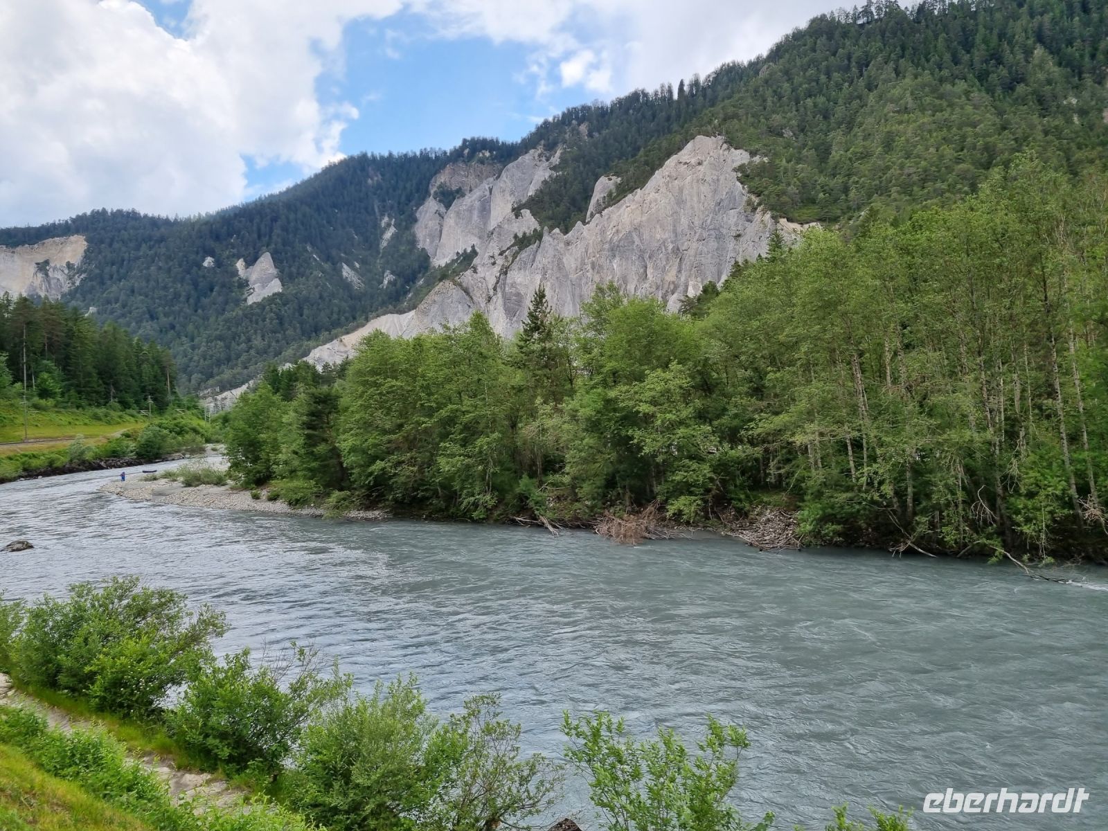 Fahrt mit dem Glacier-Express - Rheinschlucht