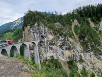 Fahrt mit dem Glacier-Express - Landwasserviadukt 