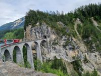 Fahrt mit dem Glacier-Express - Landwasserviadukt 