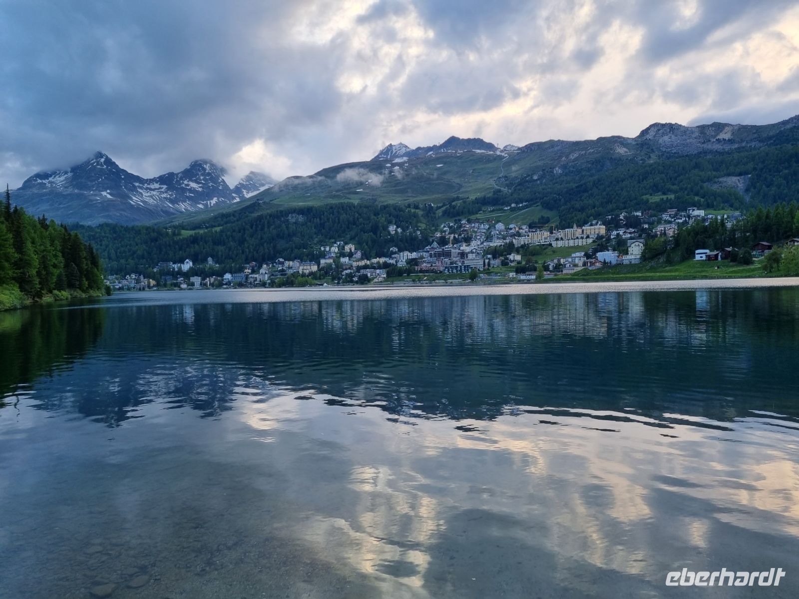 Abendstimmung am St. Moritzersee