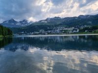 Abendstimmung am St. Moritzersee