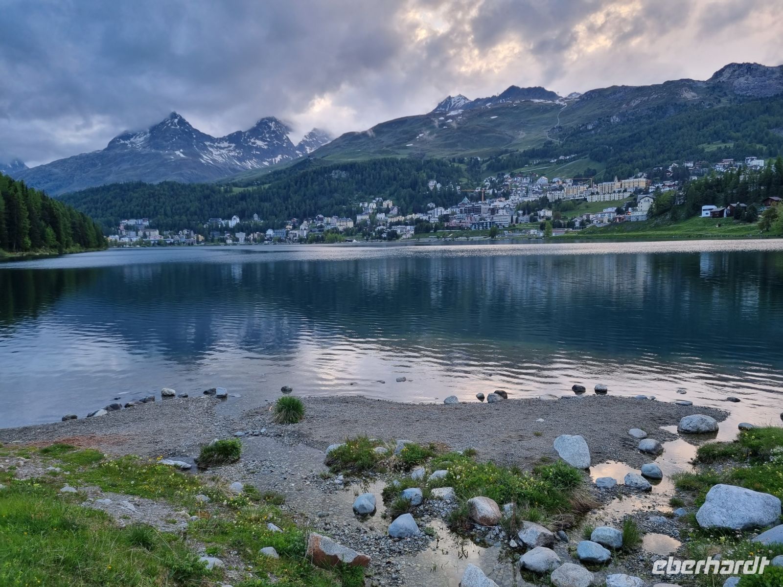 Abendstimmung am St. Moritzersee