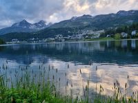 Abendstimmung am St. Moritzersee