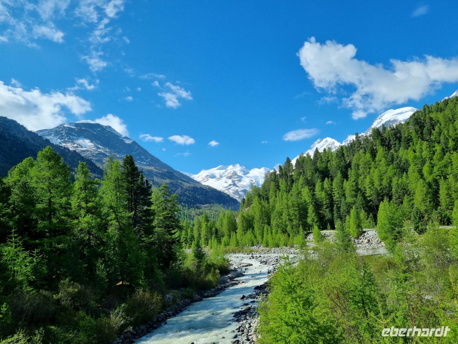 Fahrt mit dem Bernina-Express...