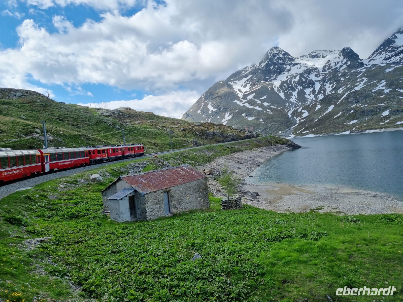 Fahrt mit dem Bernina-Express - Lago Bianco 