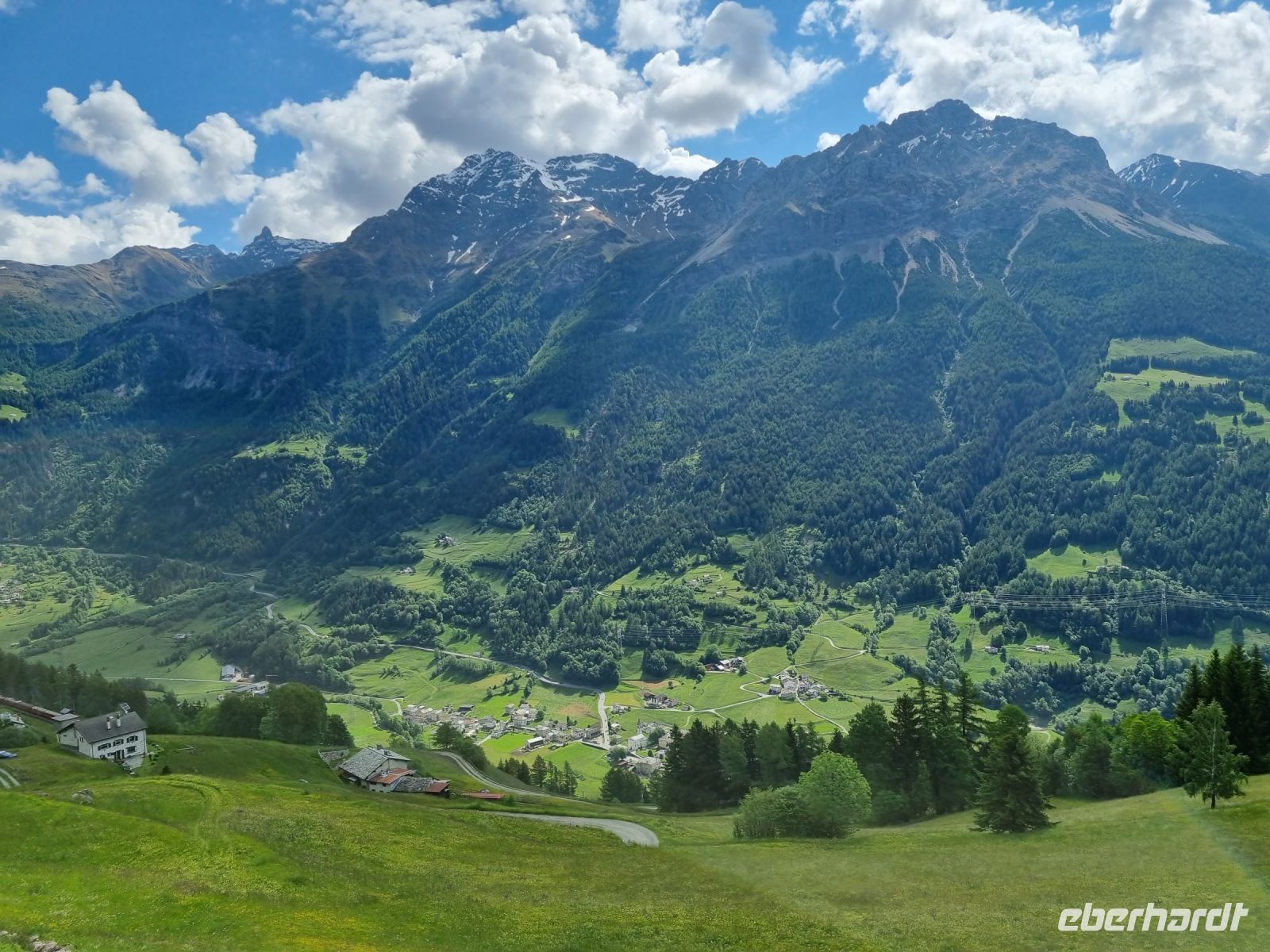 Fahrt mit dem Bernina-Express - Val di Poschiavo