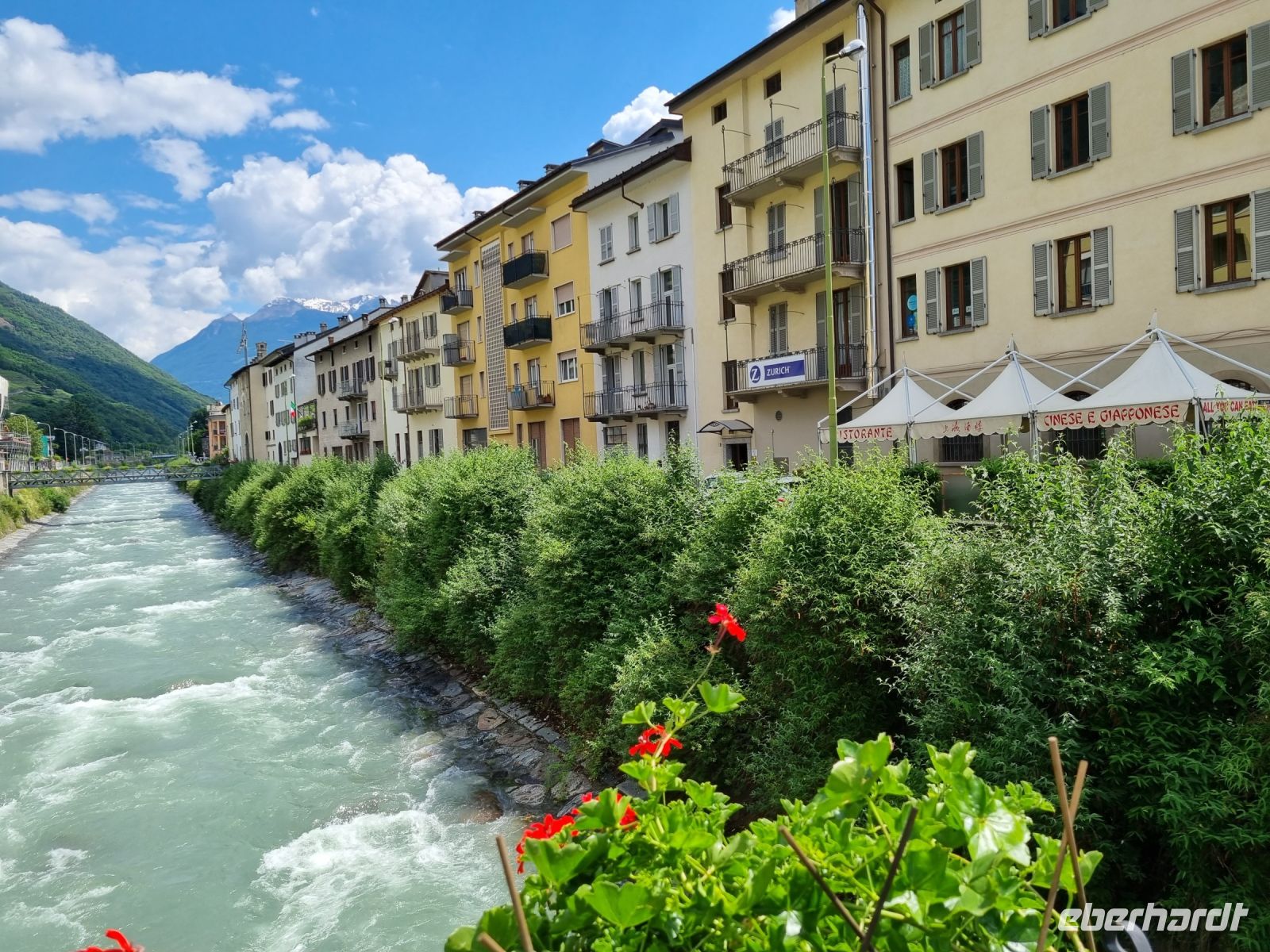 Tirano - Altstadt am Adda-Fluss