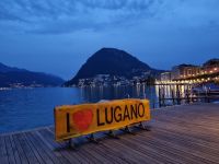 Abendstimmung in Lugano...