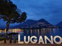 Abendstimmung in Lugano...