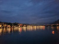 Abendstimmung in Lugano...