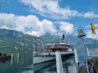 Schifffahrt auf dem Vierwaldstättersee mit dem Dampfschiff 