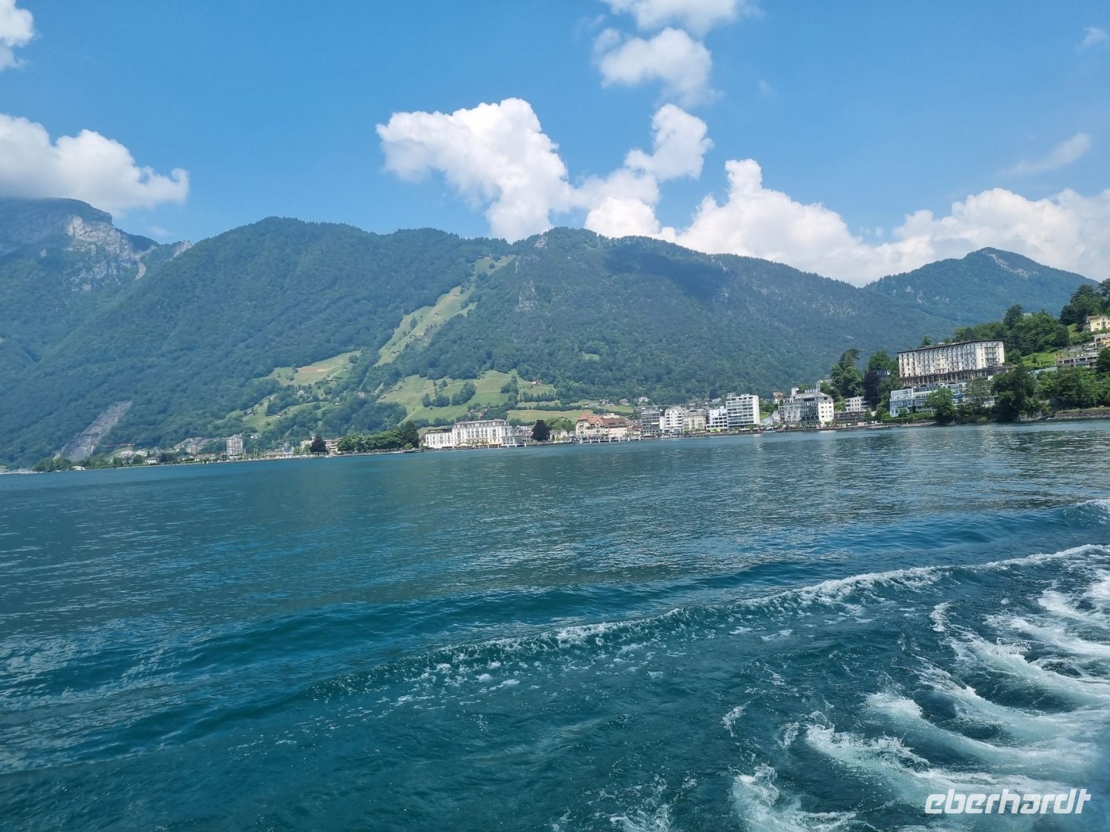 Schifffahrt auf dem Vierwaldstättersee - Brunnen