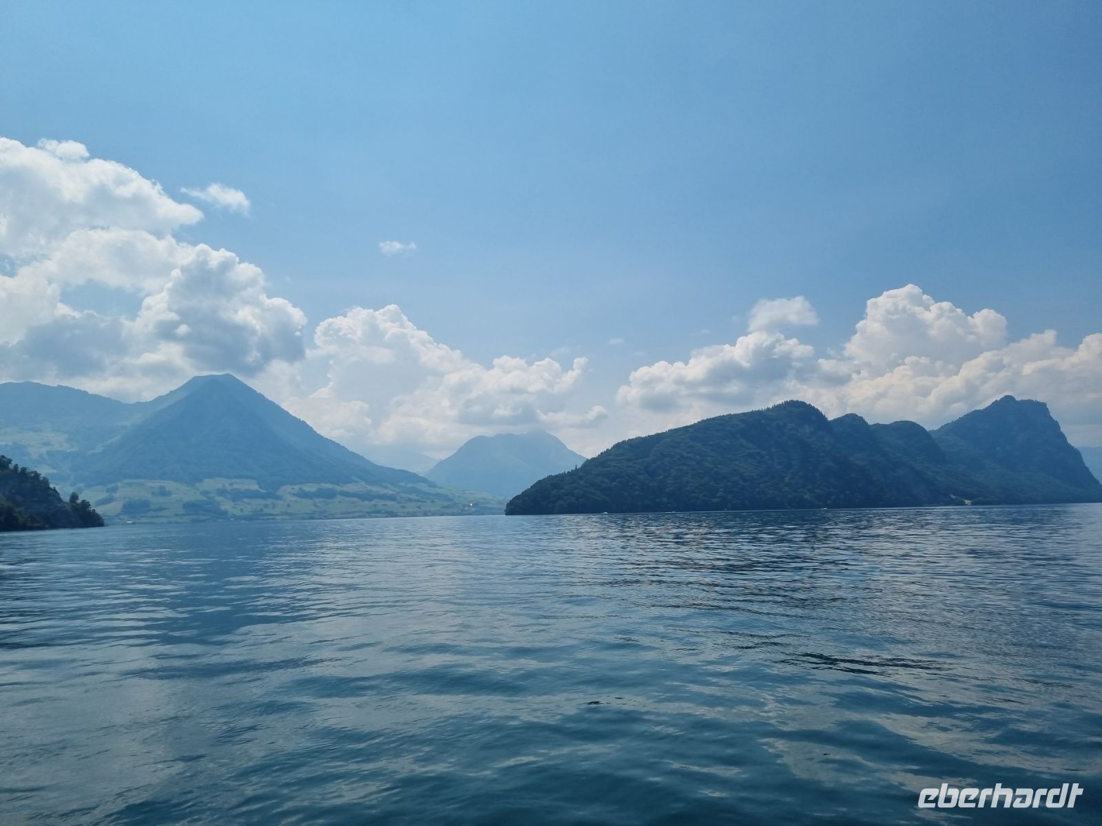 Schifffahrt auf dem Vierwaldstättersee...