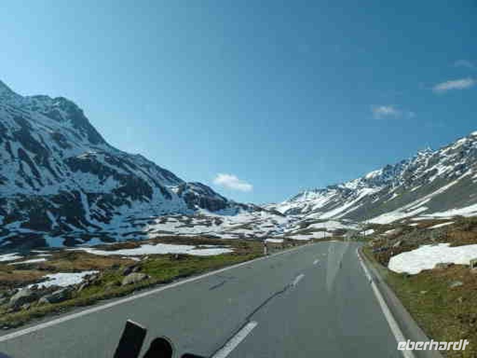 Anfahrt zum Flüelpass